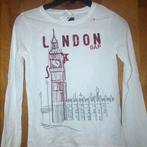 Gap sequin girls shirt